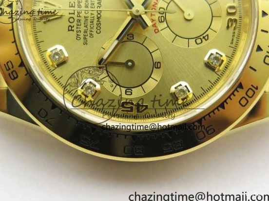 MiroTime 0210 Daytona 116508 YG Noob 1:1 Best Edition 904L YG Case and Bracelet YG Crystal Dial SA MultiPurpose 2628